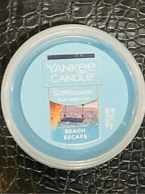 NWT YANKEE CANDLE Scenterpiece Easy MeltCup - Beach Escape 2.2 oz